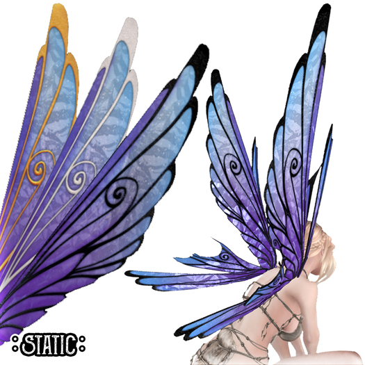 ::Static:: Fae Dream Wings (Add/Wear)