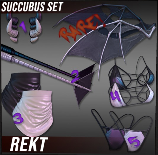 REKT_Steel Succubus Tail Black 2