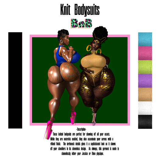 <3BnB<3 Knit Bodysuits Pack 2 [Jess.], add me!
