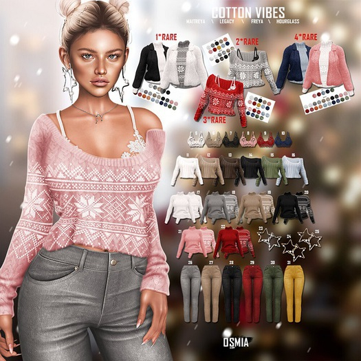 OSMIA - Cotton Vibes.Velvet Pants - M - Gray
