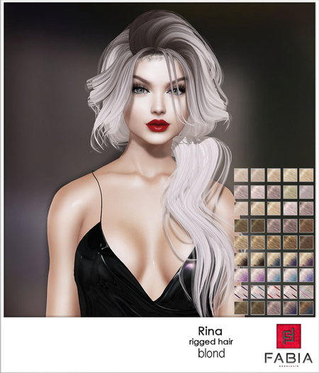 -FABIA- Mesh Hair   < Rina> Blond