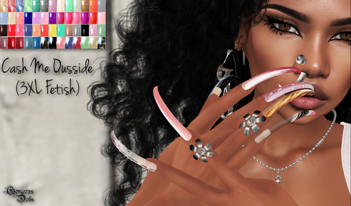 ~GD~Cash Me Ousside(How Bow Dah Ed.) - Slink Dynamic Hands(fem)