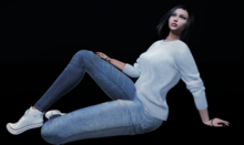 ~KE~ Daydreaming - Female Pose