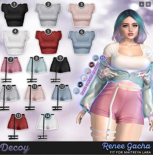 Decoy - Renee Gacha: #2 Gray Top