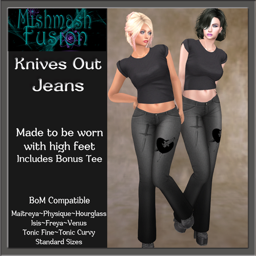 ~*MF*~ Knives Out Jeans