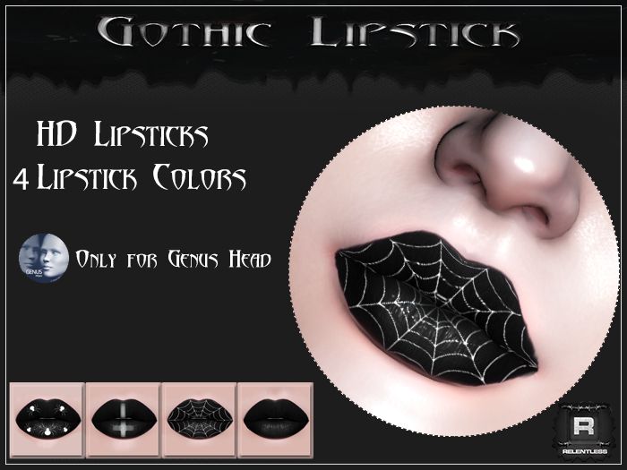 [TN]GATE Gothic Lipsticks for GENUS