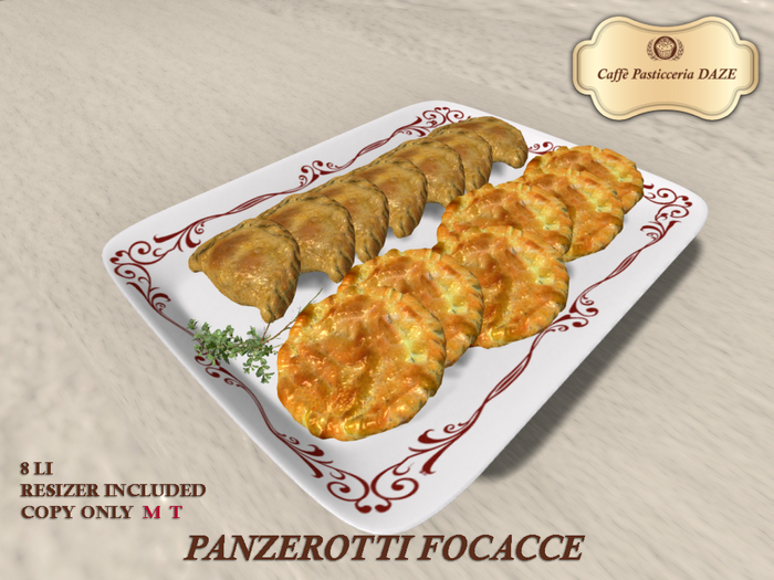 DAZE - PANZEROTTI FOCACCE