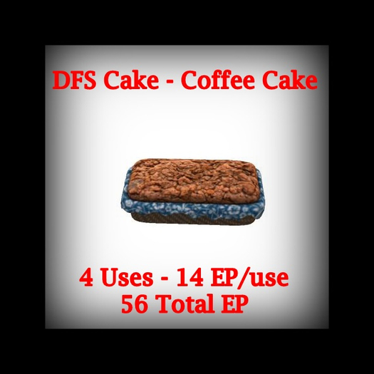 DFS TEXTURE - DFS Cake - Coffee Cake