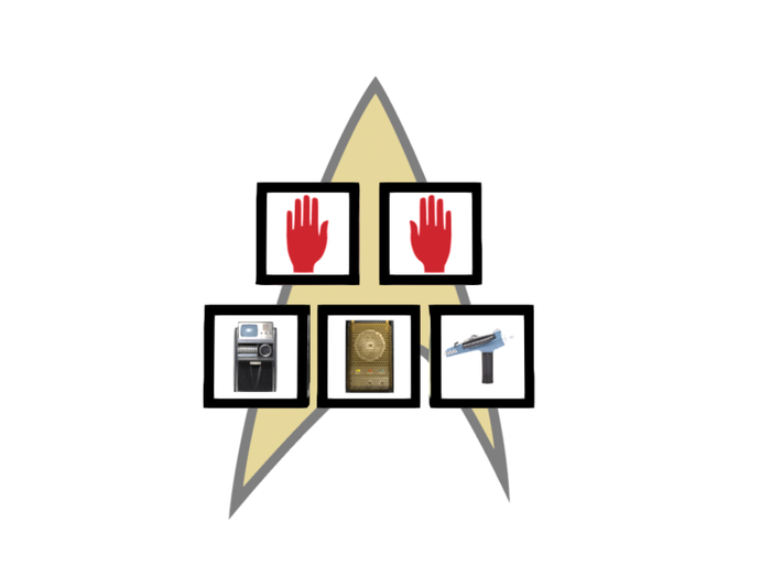 Star Trek HUD - Hand Held Activator (STHUD)