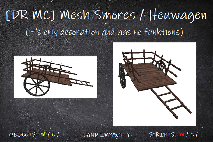 [DR MC] Vendor Mesh Heuwagen - 7 Li