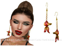 Yokai - Sunny day - Earrings (gold)