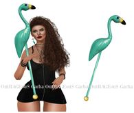 Yokai - My Alice - Flamingo for cricket (turquoise)