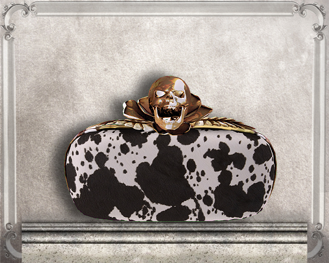 Zafair Canibal ICONIC Clutch - Cow