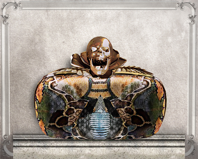 Zafair Canibal ICONIC Clutch - Snake Printed