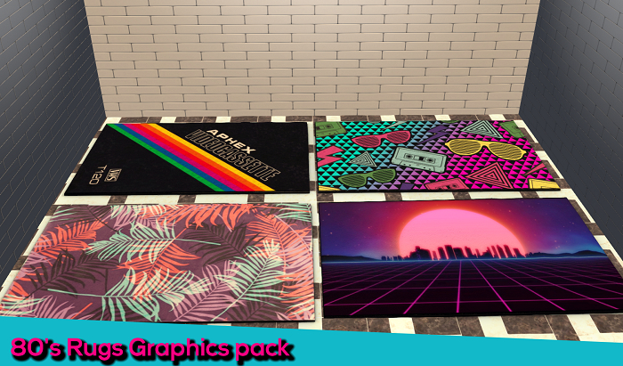 80's rugs Graphics pack