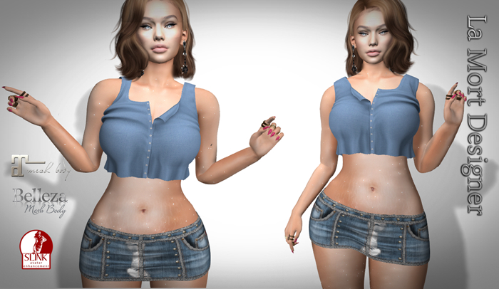 .LM. Set Bloom - Top & Skirt Open Me