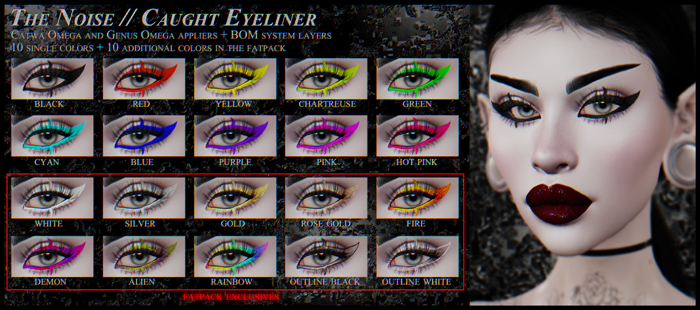 TheNoise// Caught Eyeliner / Fatpack