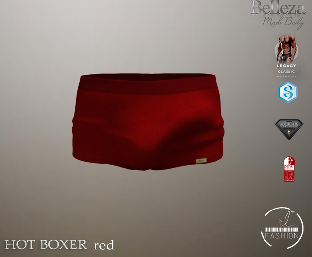 The Men's Hot Boxer RED