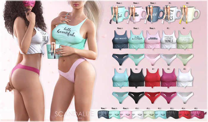 Scandalize.Hello beautiful. OUTFIT MAITREYA - #9