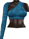 Kaithleen's Valya Set Top - Navy