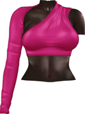 Kaithleen's Valya Set Top - Lipstick