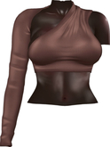 Kaithleen's Valya Set Top - Brown