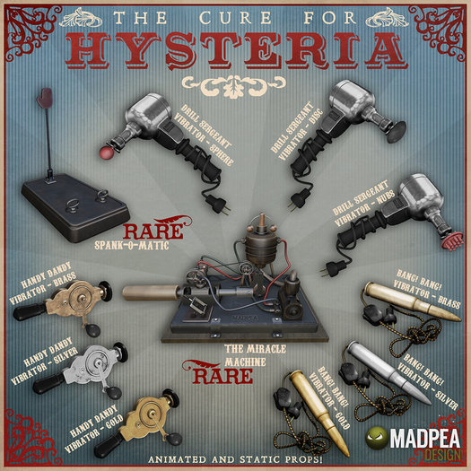 MadPea Cure for Hysteria - Miracle Machine RARE