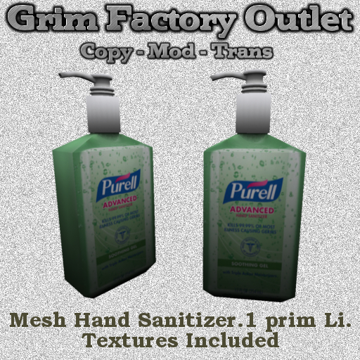 Hand Sanitizer bottle (BOXED)