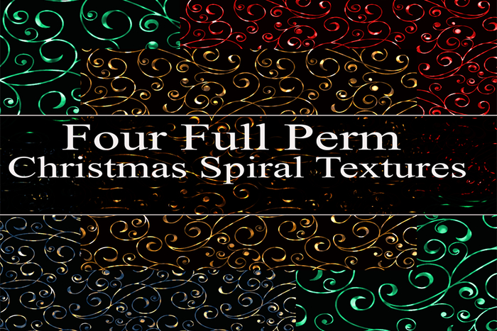Ballroom/ Christmas Spiral Textures/ Celbration