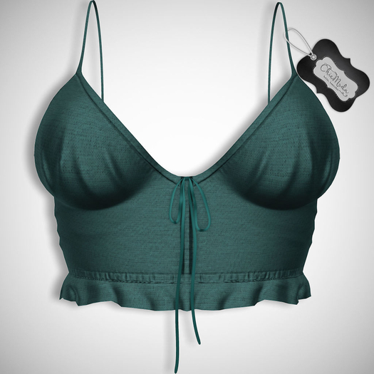 ChicModa // Blossom Top // TEAL