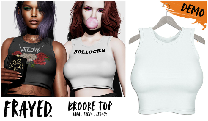 Frayed - Brooke Top - Demo