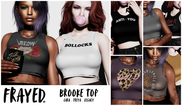 Frayed - Brooke Top - Fatpack