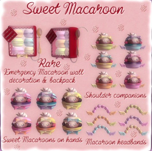 * Sweet Macaroon * Pink on Hands