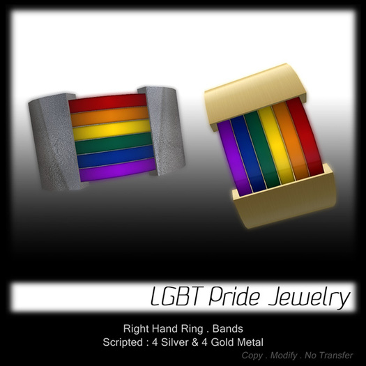 - MPP - Scripted Gay Ring - Bands