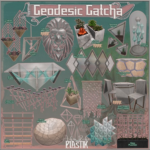 :[P]:- Geodesic Gatcha - Cheve Planter