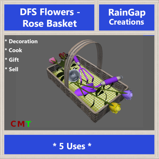DFS Flowers - Rose Basket