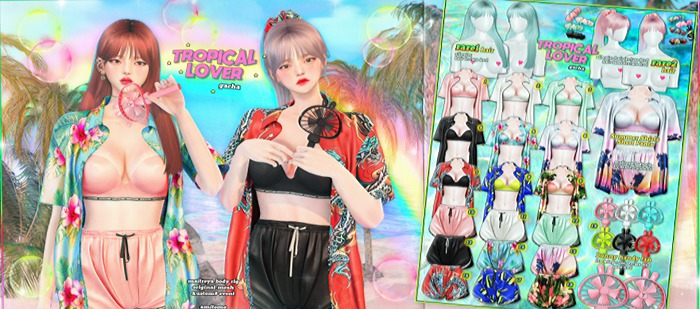 AMITOMO - Tropical Lover GACHA - 1 RARE