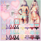 {le fil casse} Brigitte Set- Bralette & Panty Maitreya Seafoam