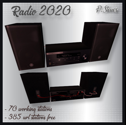 BOITE CHAINE RADIO P STORES 2020