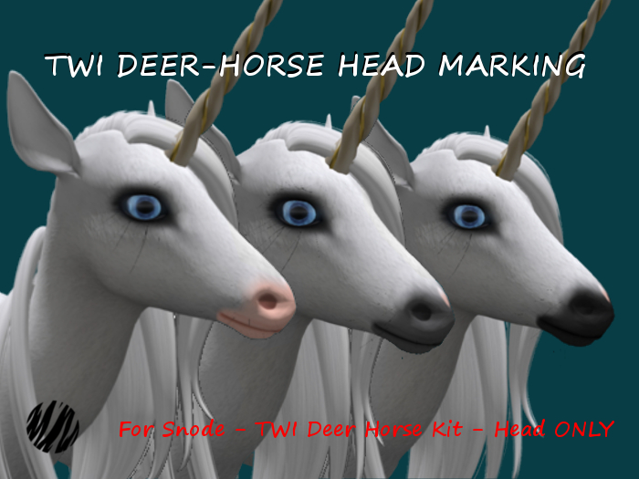 TWI Deer-Horse head marking