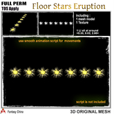 FC- FP Mesh Floor Stars Eruption B