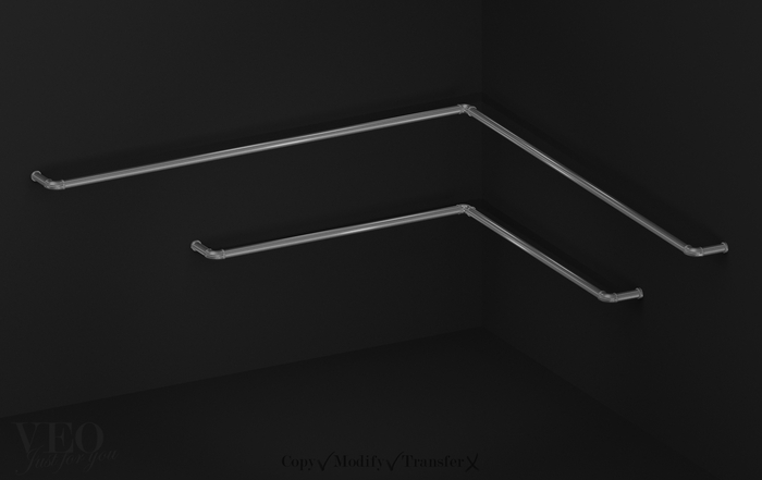 VEO// Clothes Rack v3 (silver)