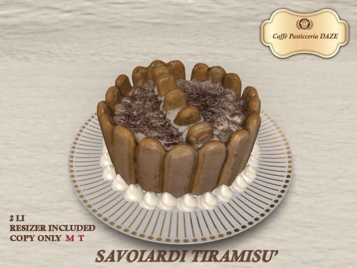DAZE - Savoiardi Tiramisu