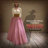 [Timber Creek] Springtime Dress-Garden Rose-Boxed