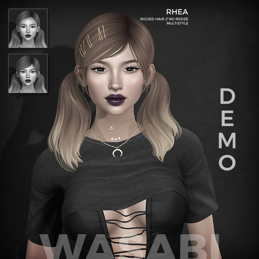Wasabi // Rhea Mesh Hair - Demo