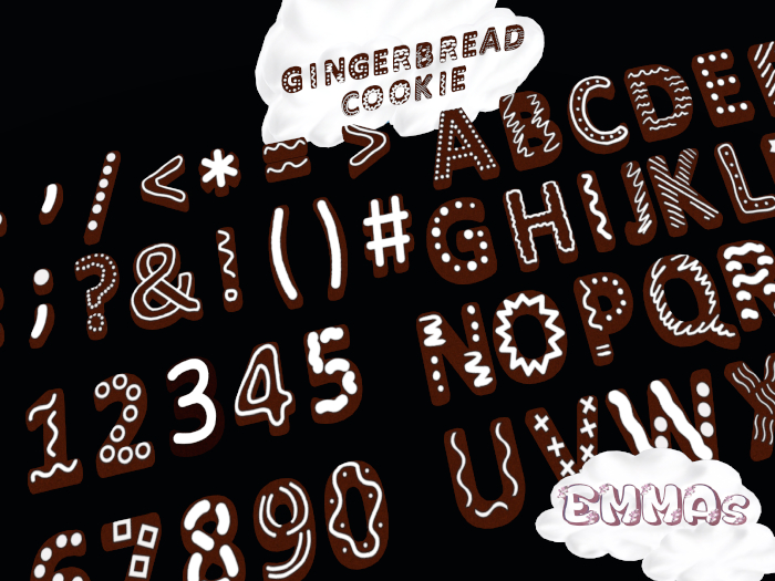 Emma's Gingerbread Letters