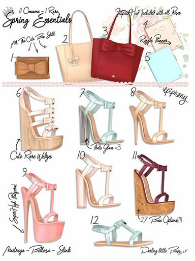 REIGN.- BOW HEELS- GLASS (MAITREYA) # 7