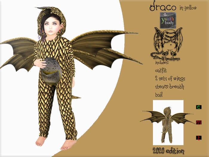 ~LH~Draco in Yellow (Box) Add