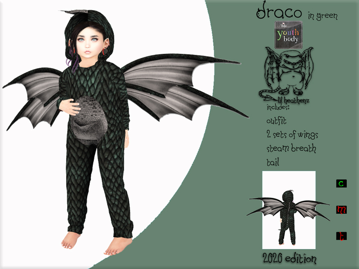 ~LH~Draco in Green (Box) Add