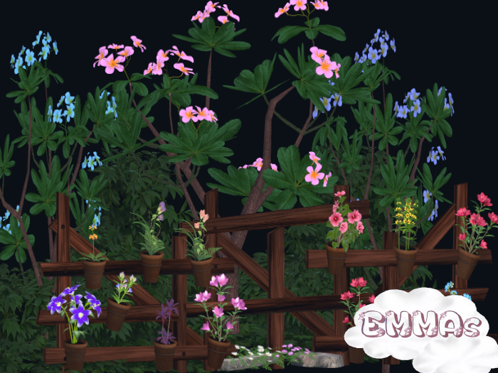 Emma's Fence and Flowers